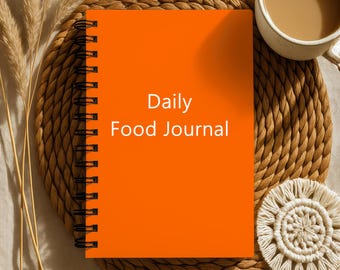 Diario de comidas diario de bolsillo de 4 x 6 pulgadas