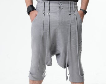 NEW Linen Harem Pants / Loose Linen Pants / Mens Linen Pants METMP0007