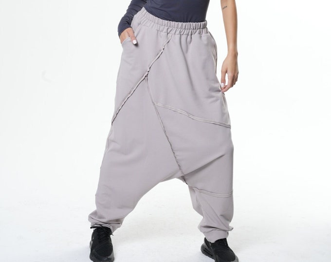 Cotton Harem Pants / Gypsy Pants / Streetwear Pants