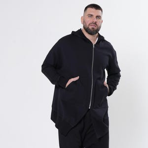 Asymmetrical Zip Hoodies - Etsy