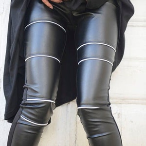 Girl in tight leather pants hotsell