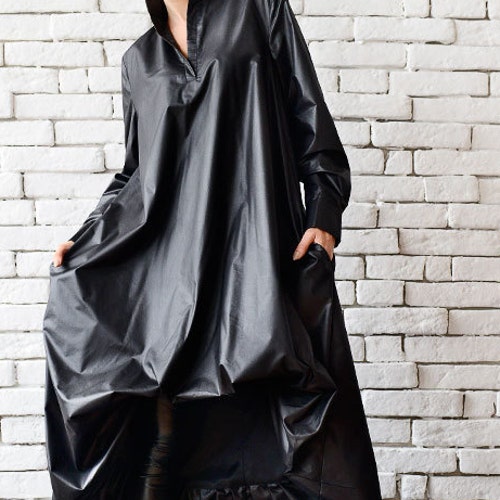 Black Maxi Dress/oversize Black Kaftan/long Sleeve Dress/loose | Etsy