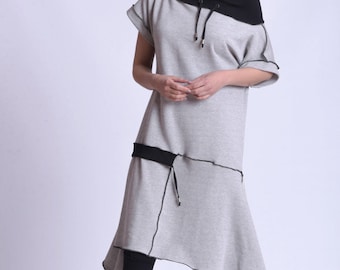 Off The Shoulder Collared Tunic by METAMORPHOZA METT0183