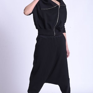 Loose Everyday Zipper Tracksuit Set by METAMORPHOZA METJ0020