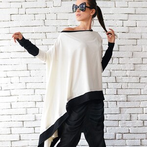 monochrome tunic