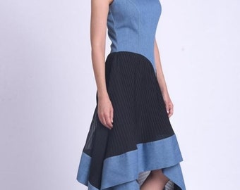 denim wedding dresses plus size