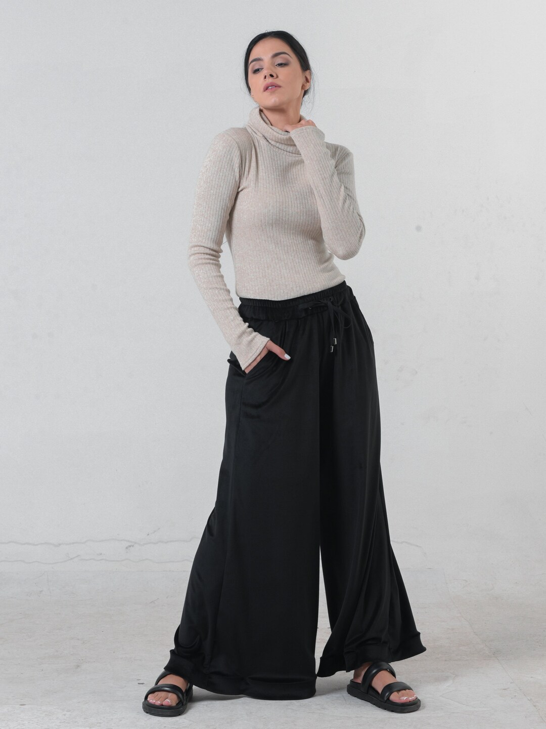 Women's Warm With Velvet High Waist Yoga Pants