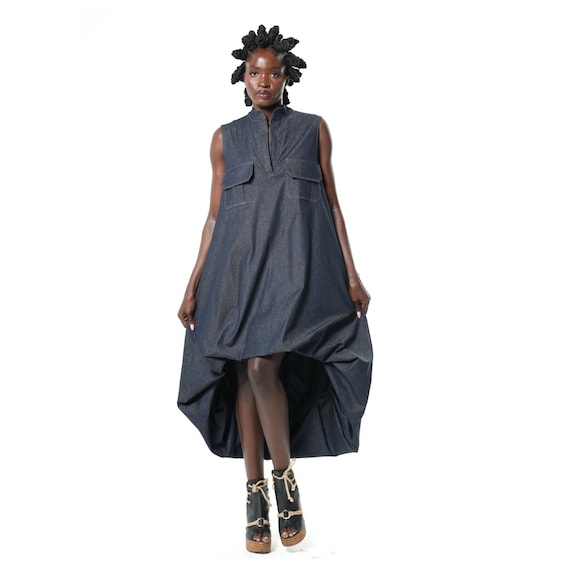 black sparkle maxi dress Tyffen perfect for elegant occasions boat-day Color:Royal/Multi Dwellite Women's Linen Pants