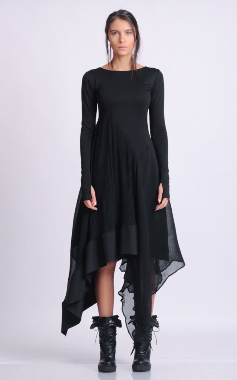 Pleated Bodice Chiffon Full Length Gowns Dark Green Plus Size main image 0