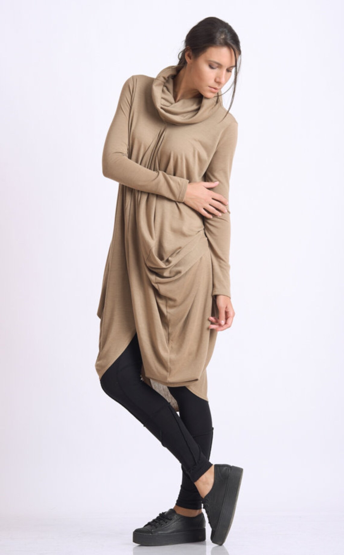 plus size maxi tunic