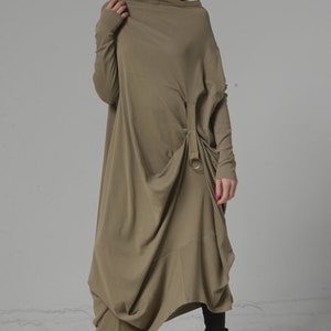 Long Sleeves Kaftan / Oversize Dress / Black Kaftan / Winter - Etsy