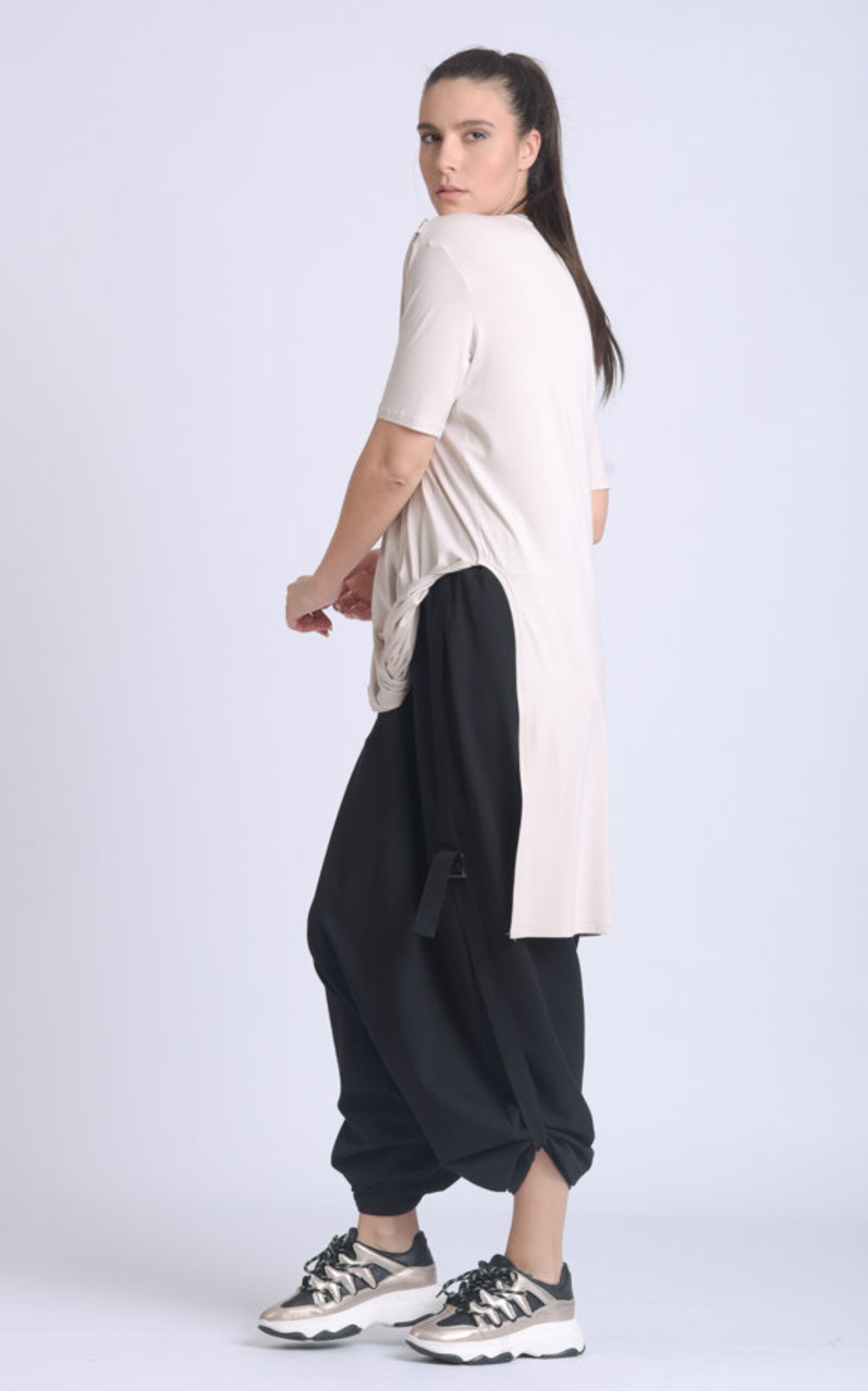 plus size maxi tunic