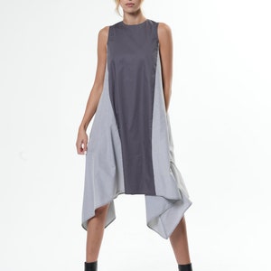 Boho Tunic Dress / Asymmetric Dress / Boho Maternity Dress / Summer Kaftan METD0222
