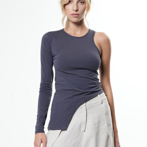 Asymmetric Tunic Techwear Women METT0240