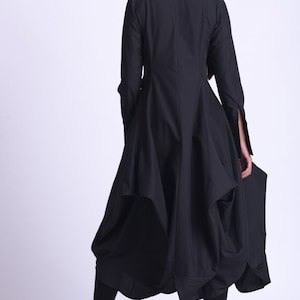 Robe longue avec manche grande taille / Robe oversize / Robe chemise par METAMORPHOZA image 5