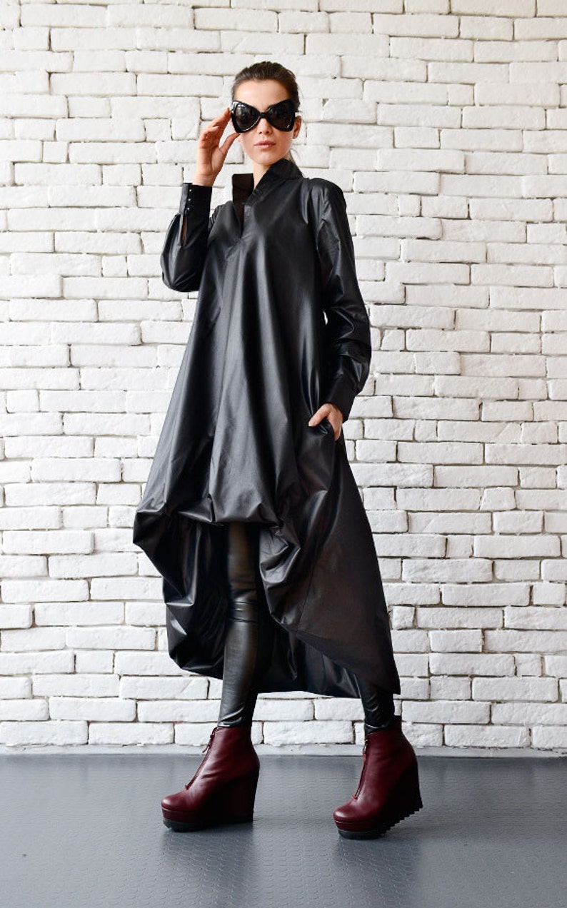 Black Maxi Dress/oversize Black Kaftan/long Sleeve Dress/loose - Etsy