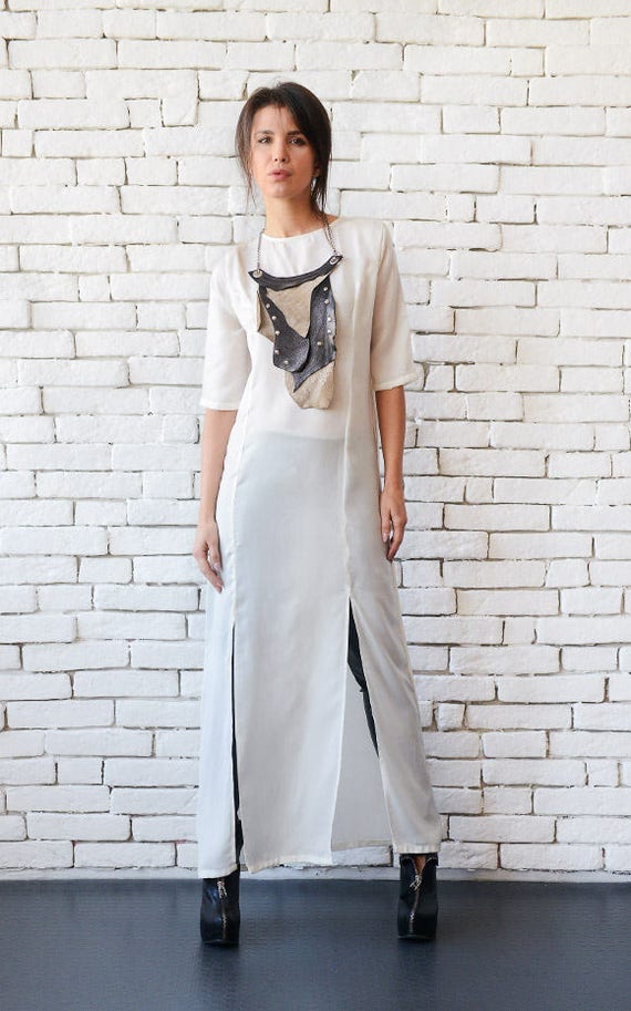 long sheer tunic tops