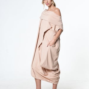 Oversize Cotton Kaftan Dress METD0217