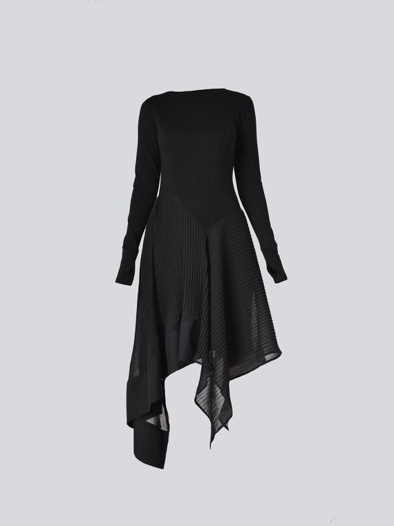 strapless open back dress Knife Pleat Dress Blueprint main image 1