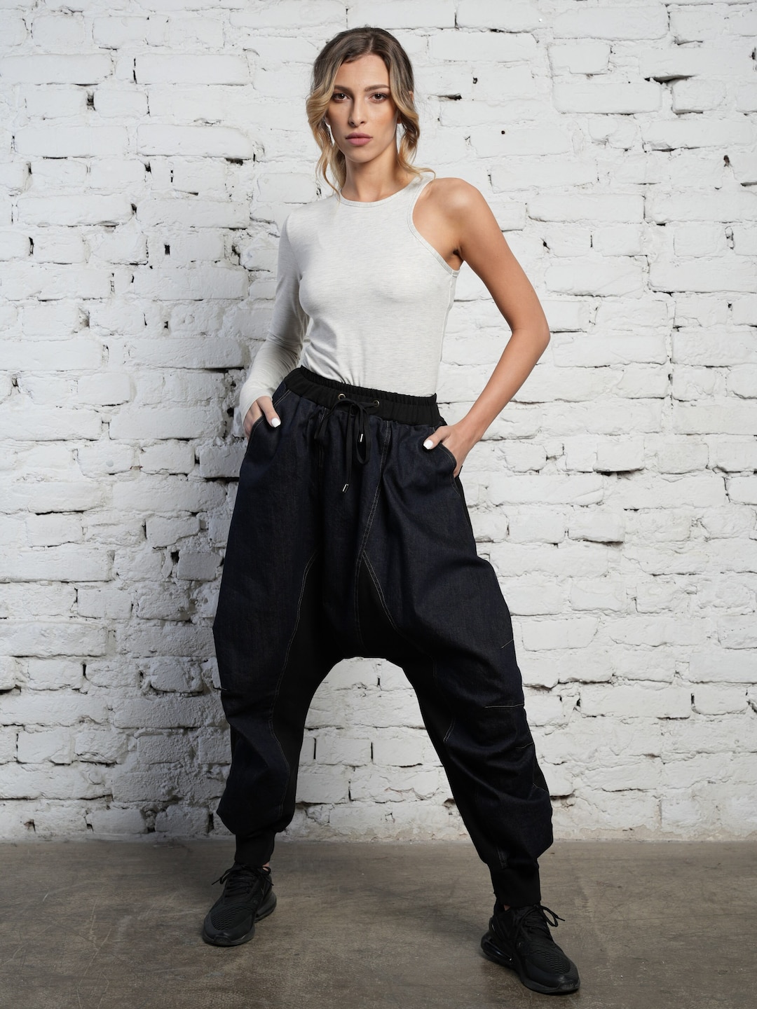 hyakki Painter Denim Pants Black Mサイズ BLACK DENIM PAINTER PANTS BLACK - Yohji Yamamoto POUR HOMME