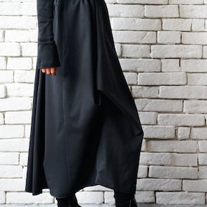 Asymmetric Skirt / Plus Size Maxi Skirt / Minimal Clothing ...