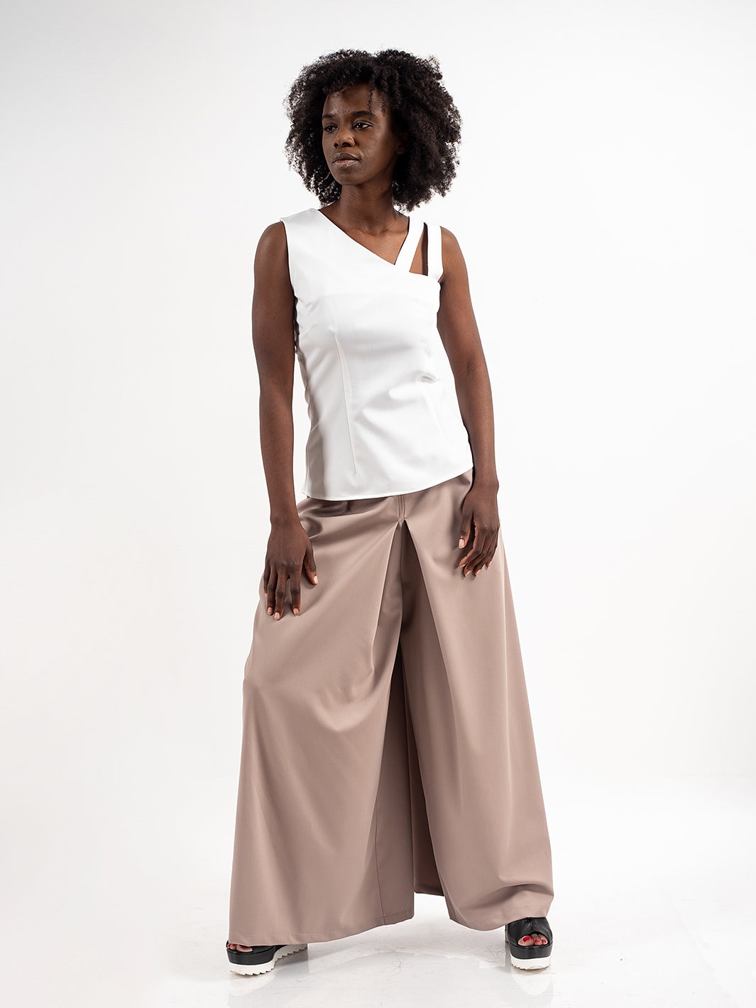 Maxi Pants / Loose Pants Women / Wide Leg Pants Women / Summer