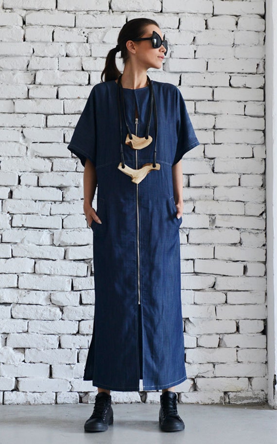 denim tunic dress plus size