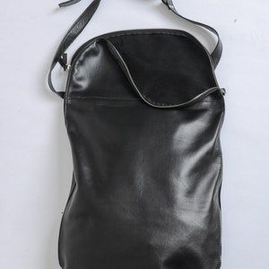 Black Maxi Bag / Genuine Leather Tote Bag / Enormous Black Bag / Large ...