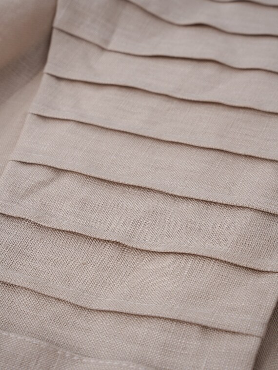 tamao☺︎様☆TODAYFUL Asymmetry Linen Vest ジレ Linen Vest / Sleeveless Tunic / Asymmetrical Top / Pure