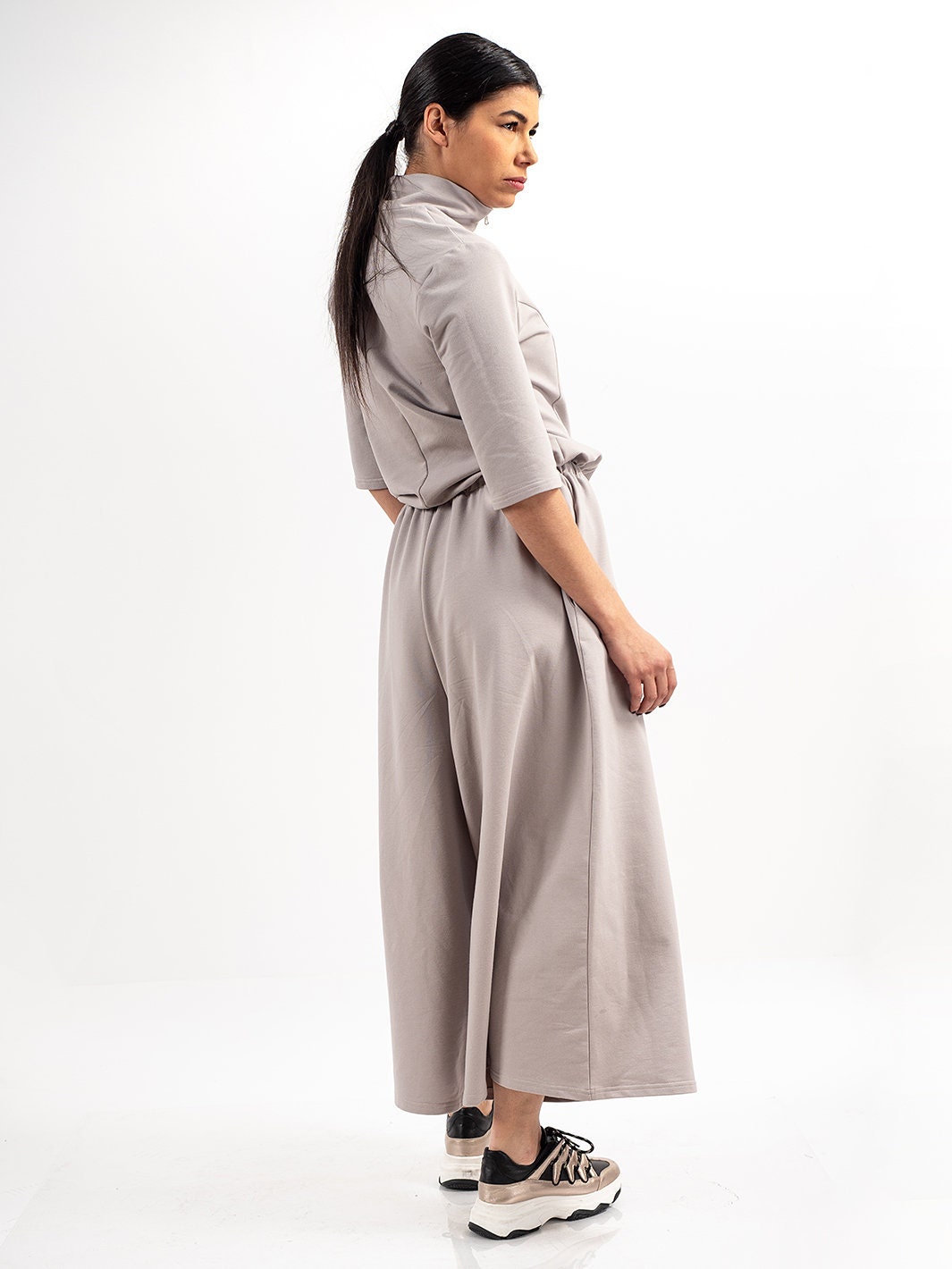 Buy WoodBerryWide Leg Jumpsuit for Women Casual Loose Pleated Sleeveless  Adjustable Straps Cotton Linen Bib Overalls1 Online at desertcartINDIA