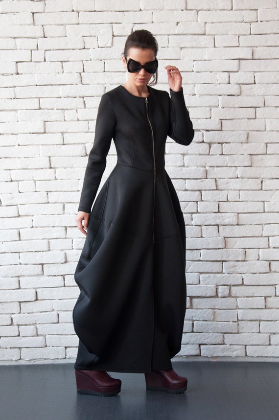 black dress coat