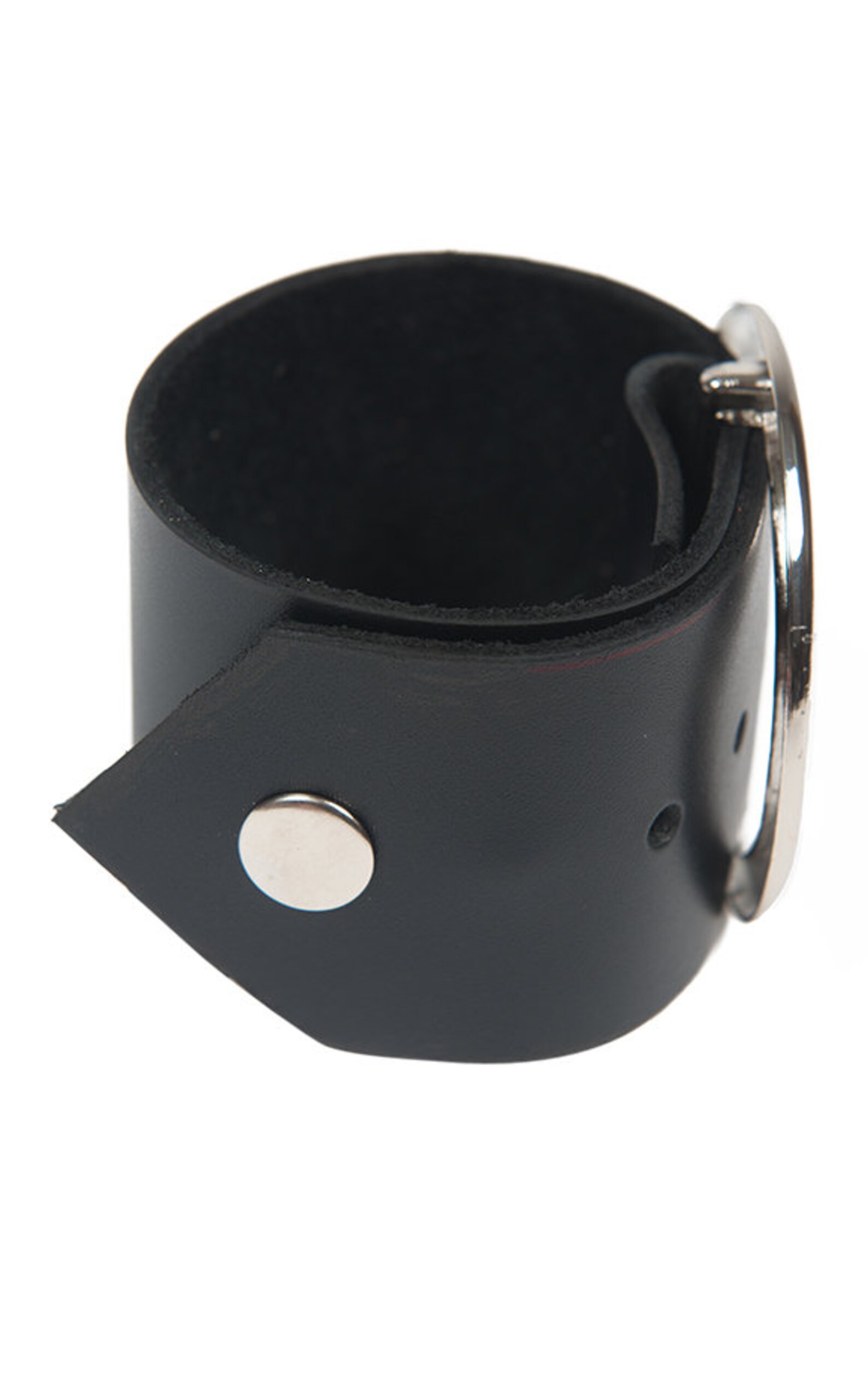 Black Leather Cuff Bracelet / Oversized Bracelet / Large Cuff Etsy