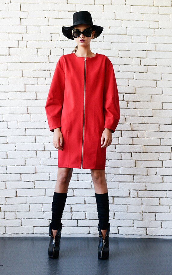 red short jacket for dress