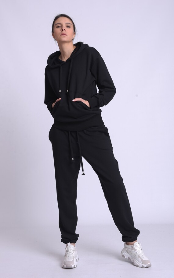Grey Tracksuit Set/top and Sweatpants 