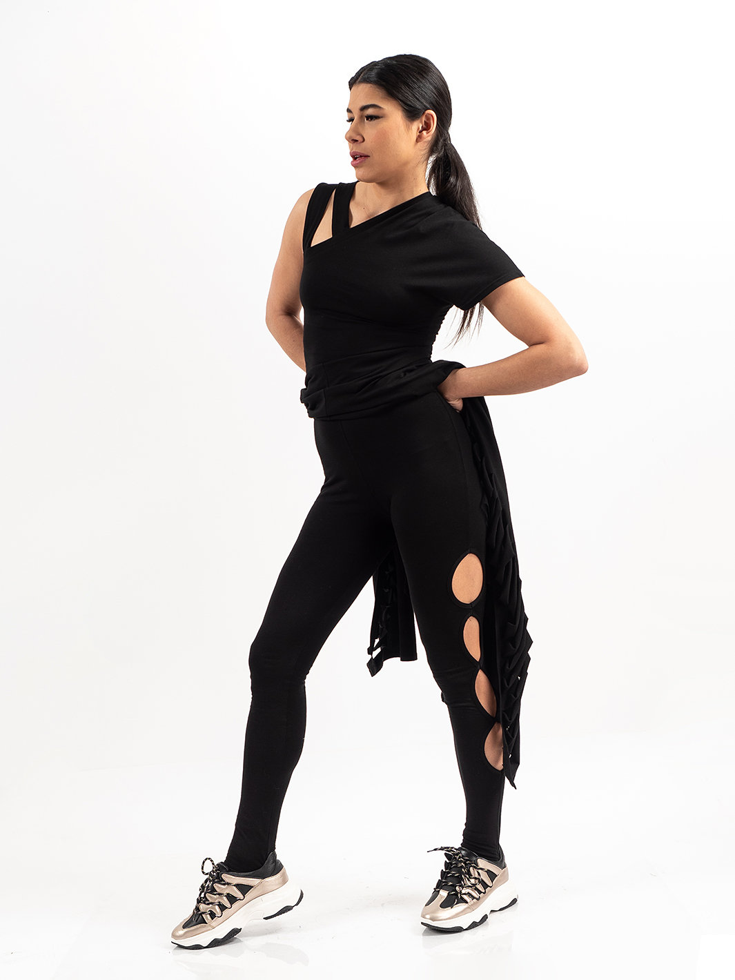 Cutout Leggings / Sexy Leggings / Festival Leggings / Cut Out Leggings /  Festival Outfit / Yoga Leggings Cotton / Gym Pants / Rave Pants