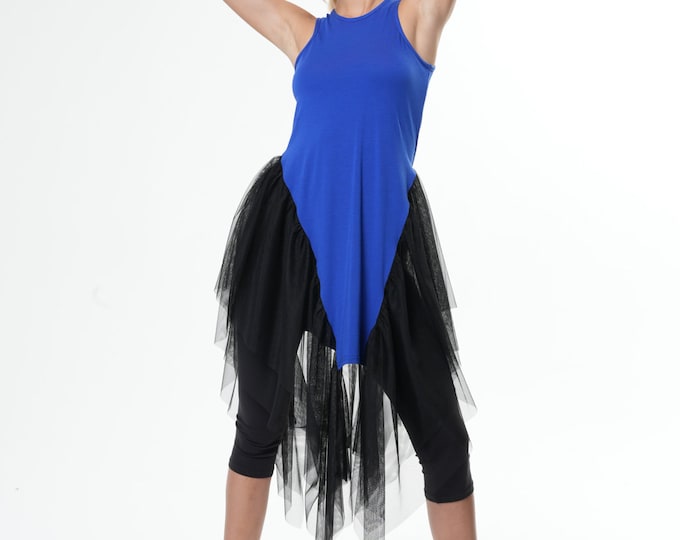 Sleeveless See Through Top METT0216