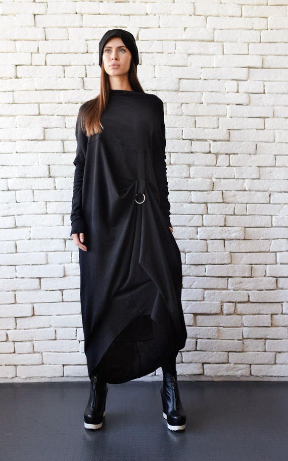 Long black store kaftan uk