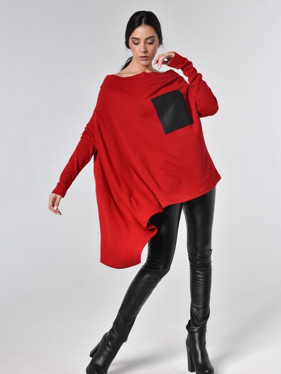 plus size thumb hole sweater