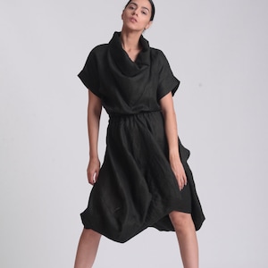 Boho Linen Dress by METAMORPHOZA METD0177