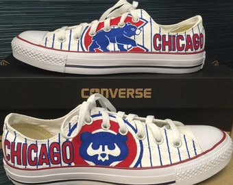 limited edition chicago cubs converse