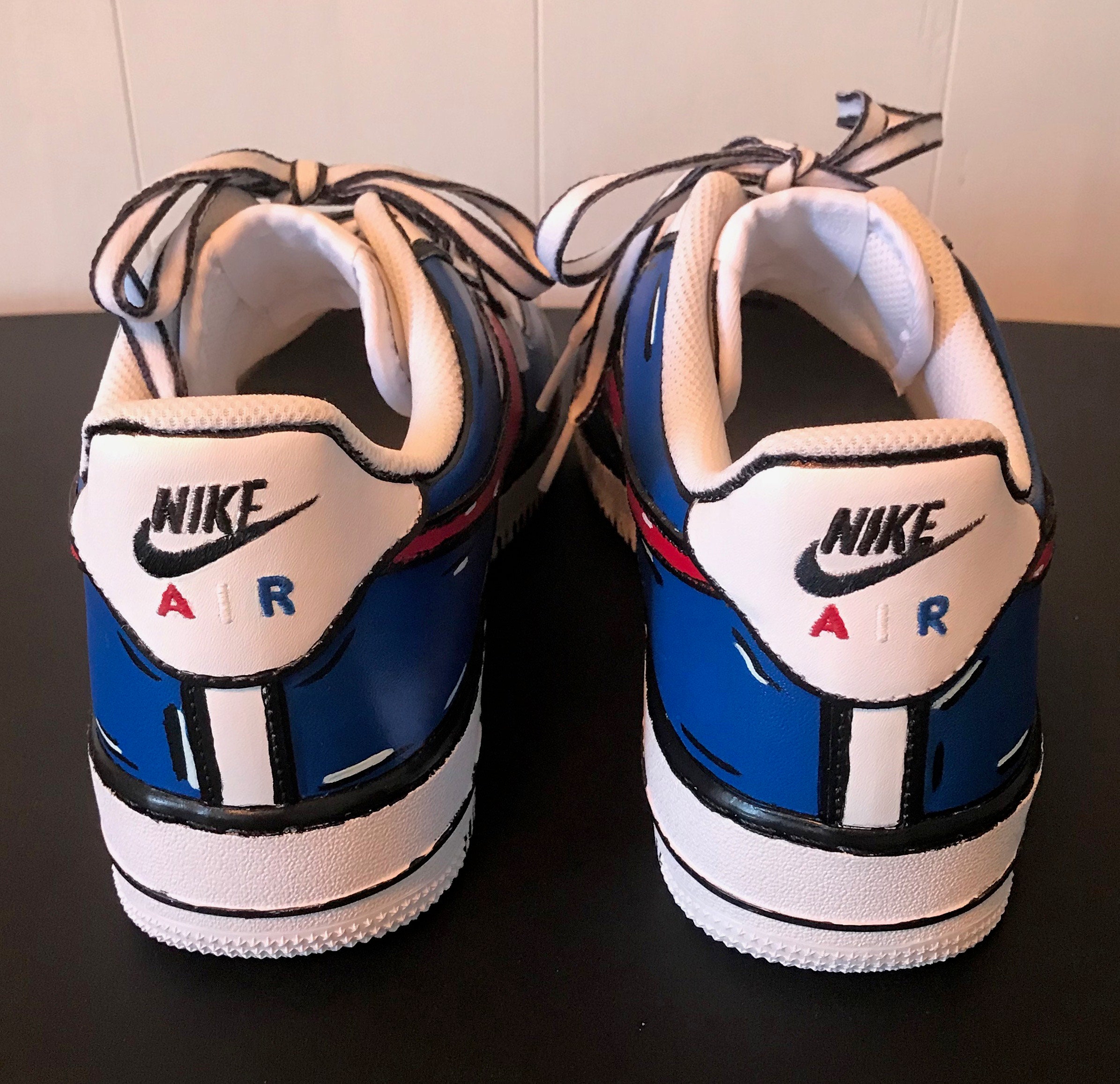 custom nike air force 1 cartoon
