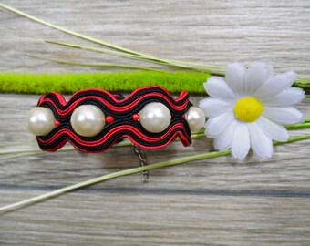 Armband, Soutache, Soutache Armband, Dangle, Boho, Handembroidschmuck, Soutache Technik, Geschenk für sie, ethnischer Stil, handgefertigt