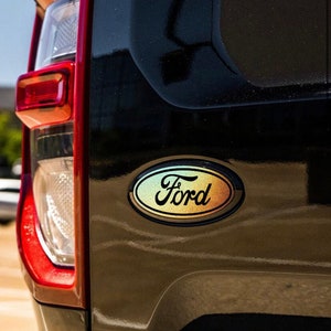 Fits Ford 2021 Bronco Emblem Overlay Badge 3M Decal for tailgate