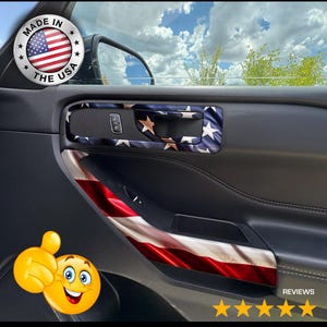 Envoltório de vinil para painéis de porta - Compatível com Ford Explorer 2020, 2021, 2022, 2023 e 2024 (kit para 4 portas)