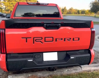 Tundra TRD Pro Tailgate 3M Premium Decals, Fits 2022+