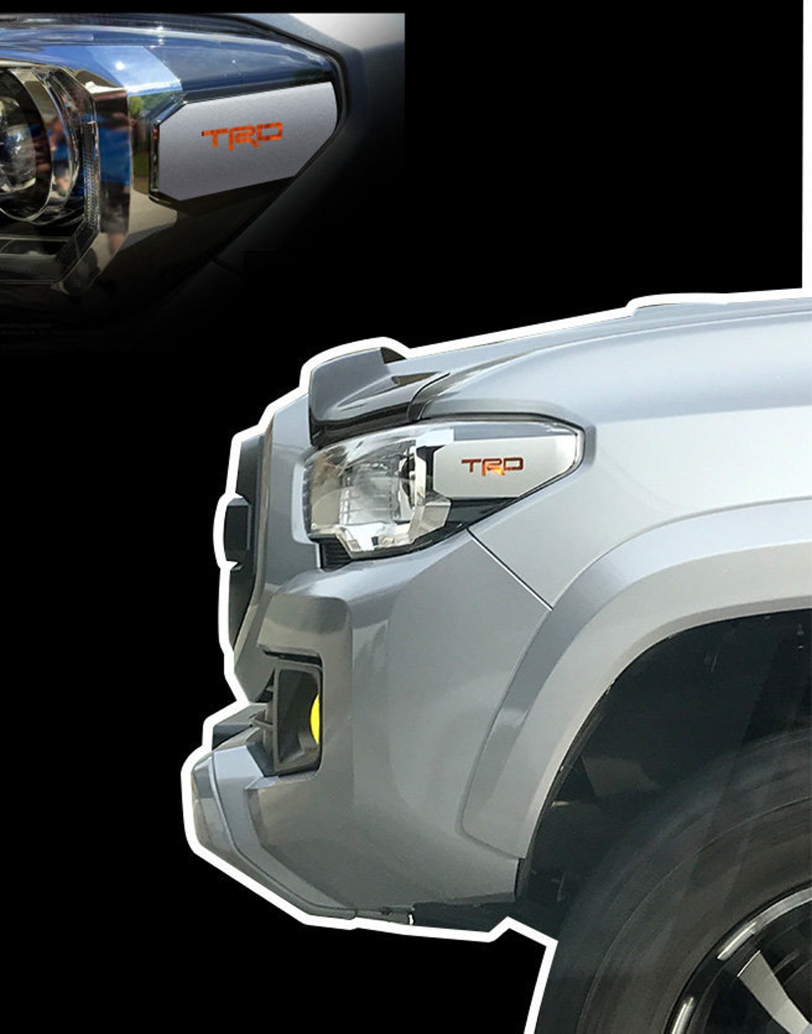 TRD Vinyl Side Marker Light Decals for 20162021 Etsy