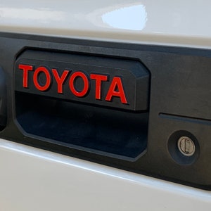 Fits Toyota Tacoma and Tundra Tailgate Handle Decals 2014-2023