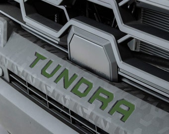 2022+ Toyota "Tundra" FRONT Lower Grille 3M Bumper Decal Inlays