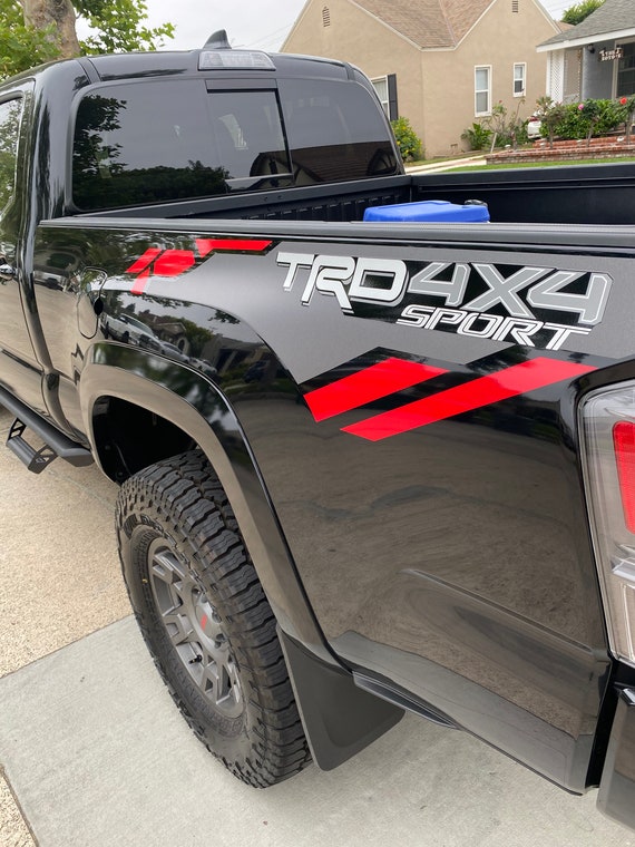 Kit De Calcomanías Gráficas De Vinilo Para Caja De Toyota Tundra Tacoma TRD 4X4 LIMITED, 2 Unidades - España