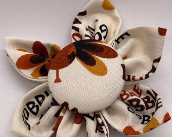 Turkey collar flower, Dog collar flower, Thanksgiving flower, Pet Bowtie, Doggy Accessories, Dog Life, Dog Bowtie, Christmas dog bow